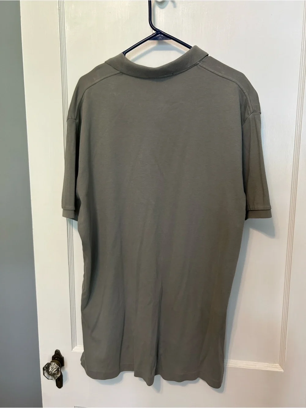 Ralph Lauren Men’s Gray Polo with Lime Pony